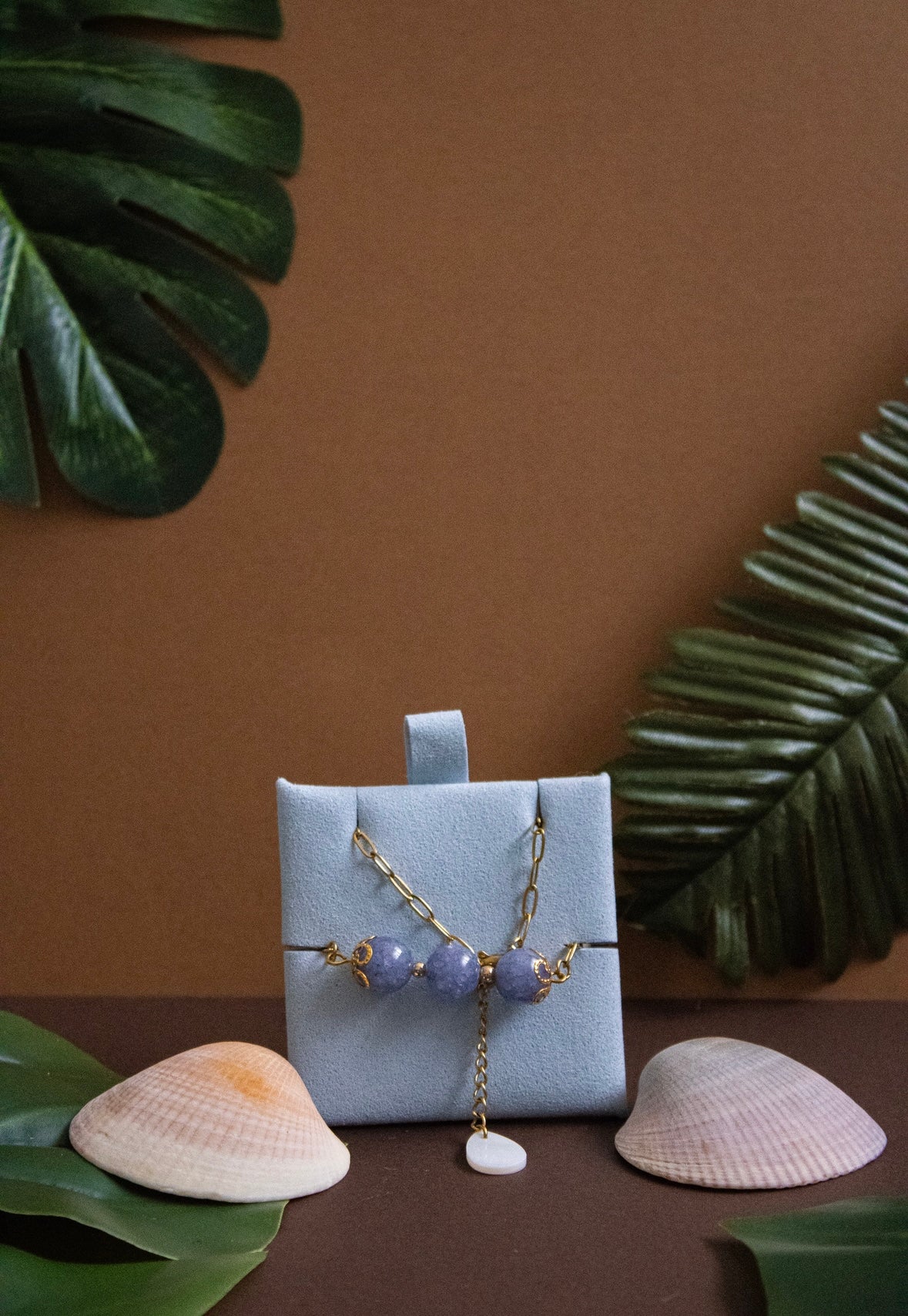 Bracelet chaîne Angelite
